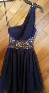 Size 1 formal dress one shoulder